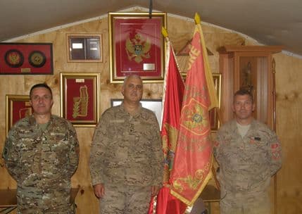 Admiral Samardžić u posjeti pripadnicima ISAF misije u Avganistanu Admiral Samardžić u posjeti pripadnicima ISAF misije u Avganistanu