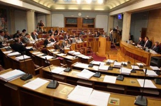 Poslanici SNP-a napustili skupštinsko zasijedanje Poslanici SNP-a napustili skupštinsko zasijedanje