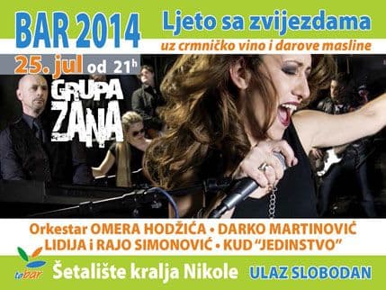 „Zana“ na Ljetu sa zvijezdama „Zana“ na Ljetu sa zvijezdama