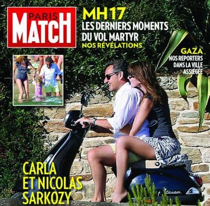 Sarkozi na motoru bez kacige Sarkozi na motoru bez kacige