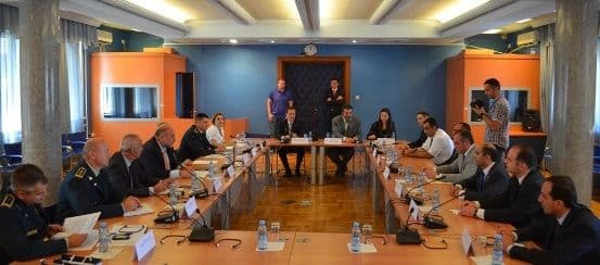 Šarkić sa delegacijom Odbora za odbranu Jermenije Šarkić sa delegacijom Odbora za odbranu Jermenije