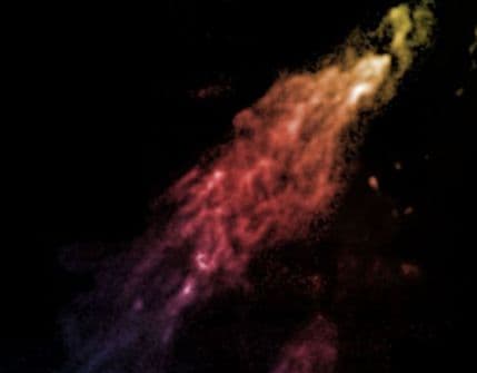 Oblak gasa sa tamnom materijom sudariće se sa Mliječnim putem Oblak gasa sa tamnom materijom sudariće se sa Mliječnim putem