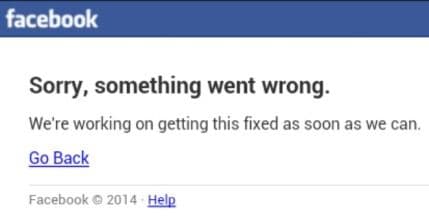 Fejsbuk je ponovo "pao"... Fejsbuk je ponovo "pao"...