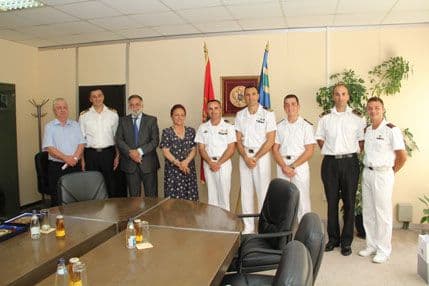 Oficiri „Palinura“ u posjeti opštini Bar Oficiri „Palinura“ u posjeti opštini Bar