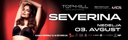 NAGRADNA IGRA: Nikoli i Igoru po dvije karte za Severinin koncert NAGRADNA IGRA: Nikoli i Igoru po dvije karte za Severinin koncert