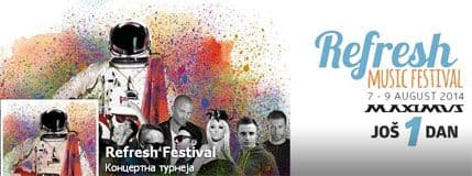Sjutra počinje Refresh festival Sjutra počinje Refresh festival