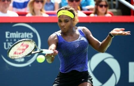 Serena nakon preokreta u polufinalu Mastersa u Montrealu Serena nakon preokreta u polufinalu Mastersa u Montrealu
