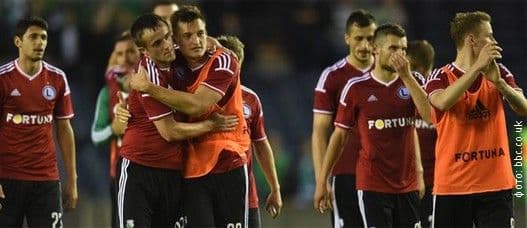 Legija izbačena iz Lige šampiona! Legija izbačena iz Lige šampiona!