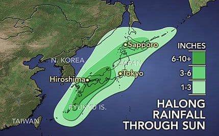 U Japanu evakuacija pola miliona ljudi zbog tajfuna U Japanu evakuacija pola miliona ljudi zbog tajfuna