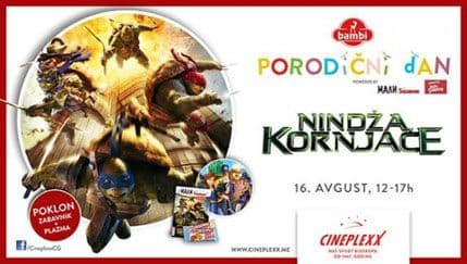 CINEPLEXX: Porodični dan uz „Nindža kornjače“ 16. avgusta CINEPLEXX: Porodični dan uz „Nindža kornjače“ 16. avgusta