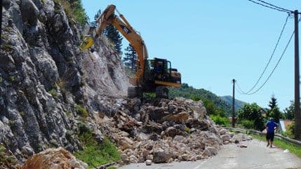 Cetinje: Posljednja faza gradnje novog saobraćajnog koridora na ulazu u grad Cetinje: Posljednja faza gradnje novog saobraćajnog koridora na ulazu u grad