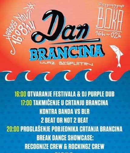 „Dan brancina“ 16. avgusta u Novom „Dan brancina“ 16. avgusta u Novom