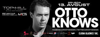 NAGRADNA IGRA: Mileni i Mariji po dvije karte za nastup DJ Otto Knows! NAGRADNA IGRA: Mileni i Mariji po dvije karte za nastup DJ Otto Knows!