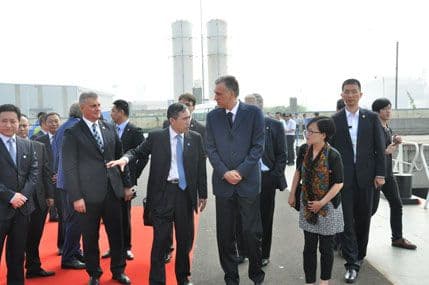 Vujanović i Brajović u Kini: Uskoro predaja broda Vujanović i Brajović u Kini: Uskoro predaja broda