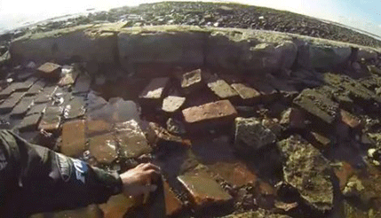 "Izronio" potopljeni ruski grad iz rijeke Volge "Izronio" potopljeni ruski grad iz rijeke Volge