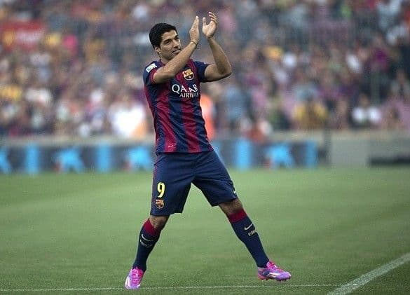 Suarez debitovao u ubjedljivoj pobjedi Barse Suarez debitovao u ubjedljivoj pobjedi Barse
