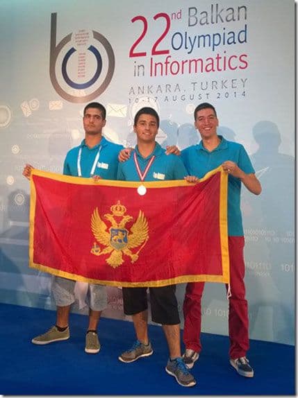 Dejan Todorović osvojio bronzanu medalju na Balkanskoj olimpijadi iz informatike Dejan Todorović osvojio bronzanu medalju na Balkanskoj olimpijadi iz informatike