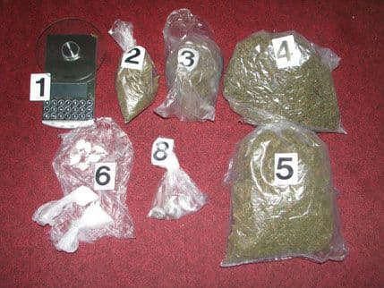 Budva: Oduzeti kokain i skank Budva: Oduzeti kokain i skank