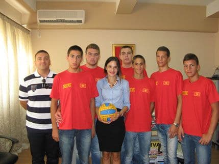 Marović Bogdanović primila mlade vaterpoliste Marović Bogdanović primila mlade vaterpoliste