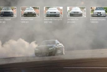 VIDEO: BMW M4 driftuje između 52 ///M automobila