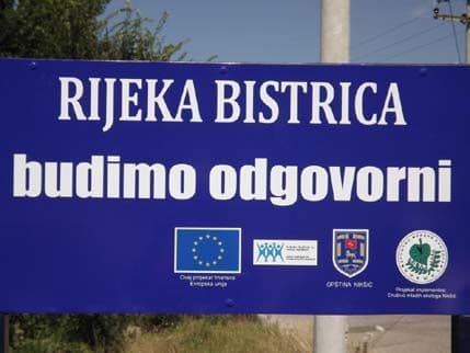 Postavljene info table na Bistrici Postavljene info table na Bistrici