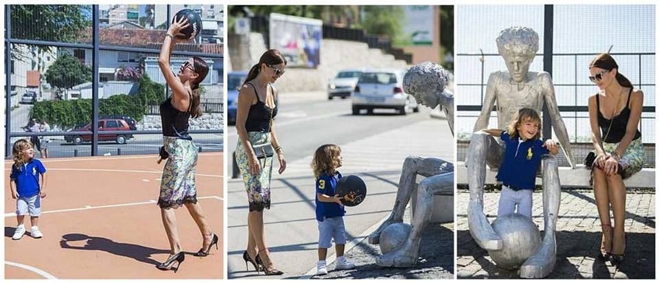 FOTO: Severinin ulični basket u štiklama FOTO: Severinin ulični basket u štiklama