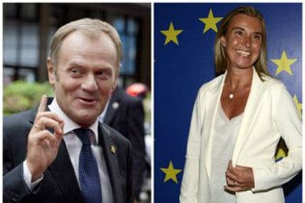 Tusk i Mogerini umjesto Van Rompeja i Ešton Tusk i Mogerini umjesto Van Rompeja i Ešton