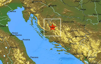 Zemljotres od 4,2 Rihtera u BIH, treslo se nekoliko gradova Zemljotres od 4,2 Rihtera u BIH, treslo se nekoliko gradova