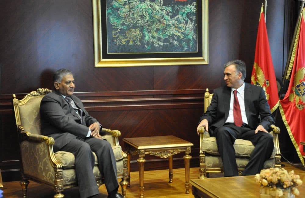 Vujanović sa Singhom: Unaprijediti odnose sa Indijom Vujanović sa Singhom: Unaprijediti odnose sa Indijom