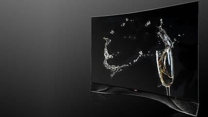 Luksuzni zakrivljeni TV sa Svarovski kristalima Luksuzni zakrivljeni TV sa Svarovski kristalima