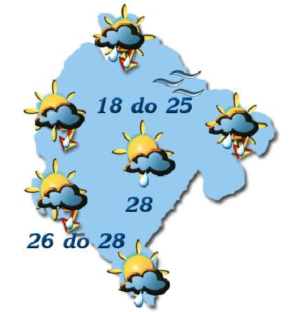 I sjutra kiša, do 28 stepeni I sjutra kiša, do 28 stepeni