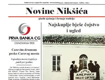 Štampan novi broj Nikšićkih novina Štampan novi broj Nikšićkih novina