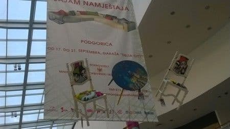 I umjetnici na Sajmu namještaja u Podgorici I umjetnici na Sajmu namještaja u Podgorici