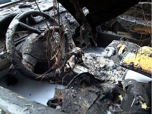 Budva: Jutros gorio BMW Budva: Jutros gorio BMW