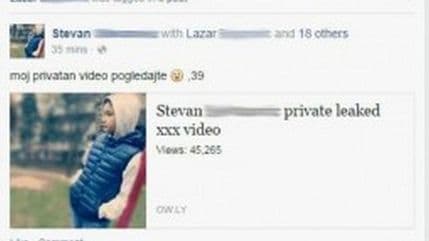 Novi virus hara društvenom mrežom Facebook Novi virus hara društvenom mrežom Facebook