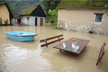 Rijeke u Hrvatskoj i Sloveniji stagniraju, opasnost prolazi Rijeke u Hrvatskoj i Sloveniji stagniraju, opasnost prolazi