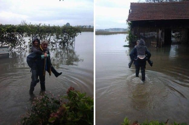 Vanredno stanje u Hrvatskoj zbog poplava Vanredno stanje u Hrvatskoj zbog poplava