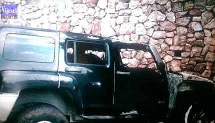 BUDVA: Zapaljen "hamer" BUDVA: Zapaljen "hamer"