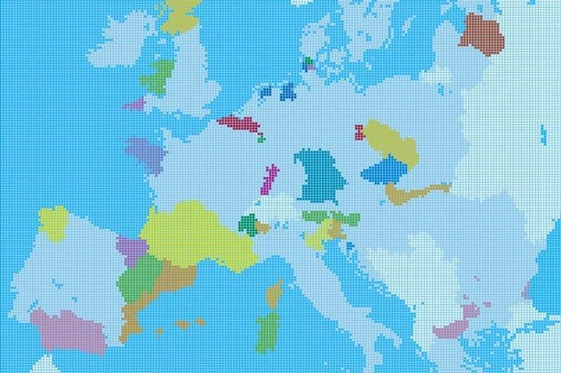 Karta regija u EU koje traže nezavisnost Karta regija u EU koje traže nezavisnost
