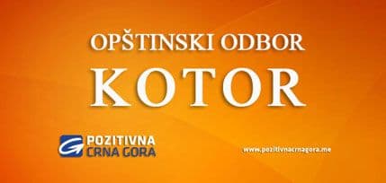OO Pozitivne Kotor dao podršku Pajoviću OO Pozitivne Kotor dao podršku Pajoviću