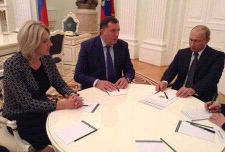 Putin podržao Dodika Putin podržao Dodika