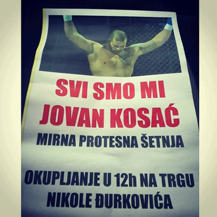 Herceg Novi: U podne protestna šetnja za Jovana Kosaća Herceg Novi: U podne protestna šetnja za Jovana Kosaća