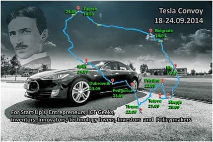 „Tesla Convoy 2014“ u utorak na Otvorenim danima nauke „Tesla Convoy 2014“ u utorak na Otvorenim danima nauke