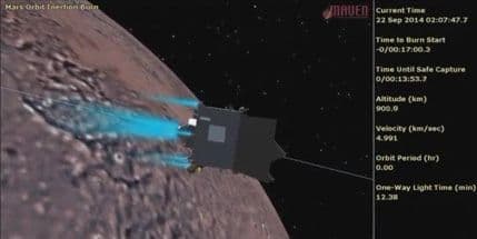 NASA-ina letjelica ušla u orbitu Marsa! NASA-ina letjelica ušla u orbitu Marsa!