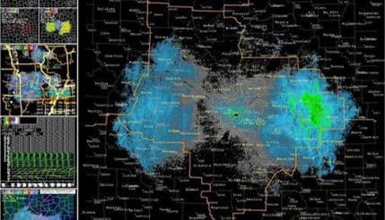 Nebo vedro, a na radaru oblak Nebo vedro, a na radaru oblak