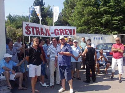 Radnici Otranta: Gore nam je nego kolegama iz Metalca Radnici Otranta: Gore nam je nego kolegama iz Metalca