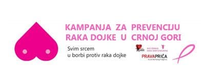 Crna Gora se pridružila kampanji "Svim srcem u borbi protiv karcinoma dojke" Crna Gora se pridružila kampanji "Svim srcem u borbi protiv karcinoma dojke"