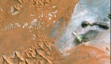 Jedina pustinja na svijetu koja izlazi na more Jedina pustinja na svijetu koja izlazi na more