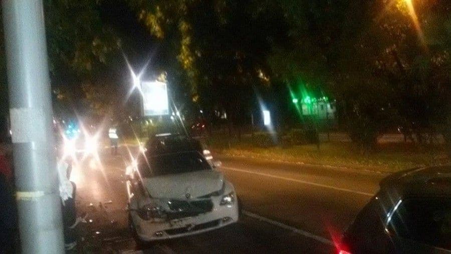 Lančani sudar u Podgorici Lančani sudar u Podgorici