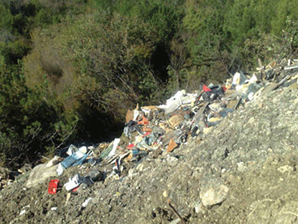 Divlje deponije građevinskog materijala niču kao pečurke Divlje deponije građevinskog materijala niču kao pečurke